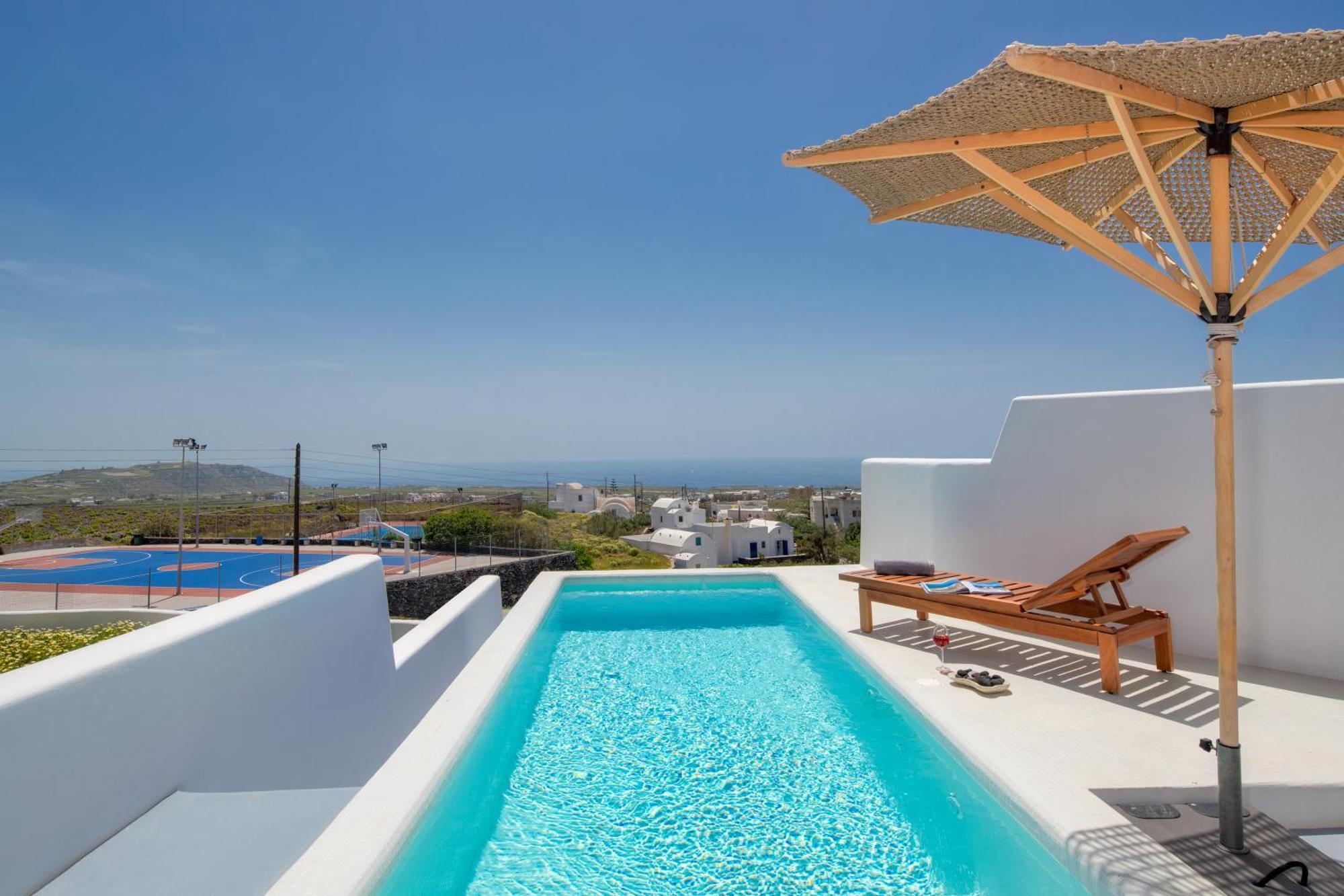 Milestone Villas Megalochori  Exterior foto