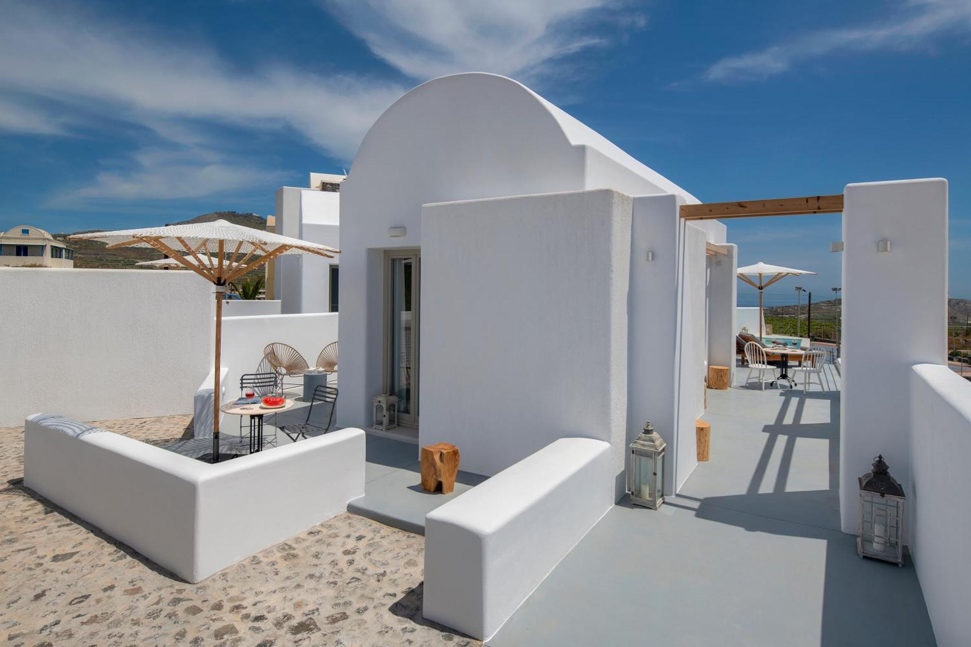 Milestone Villas Megalochori  Exterior foto