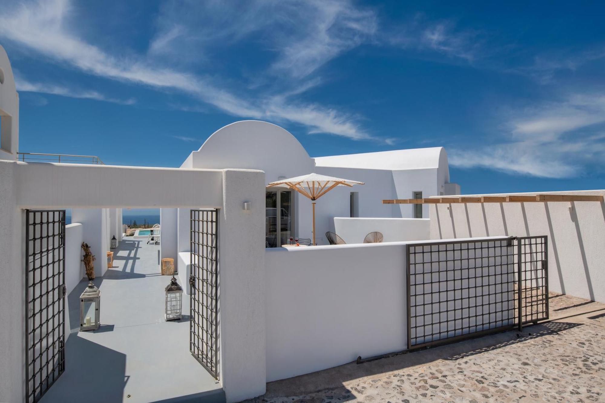 Milestone Villas Megalochori  Exterior foto