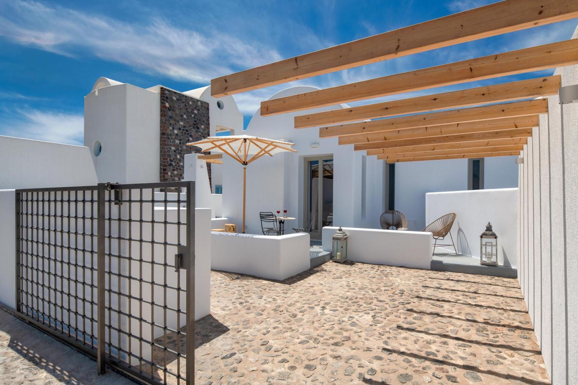 Milestone Villas Megalochori  Exterior foto